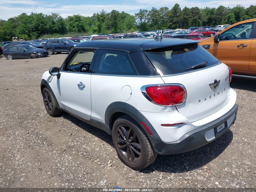 2014 Mini Paceman VIN WMWSS1C53EWN94679 IAAI salvage auction — UNKNOWN, Salvage Title, sold $575 on 2026-08-11 (photo 3)
