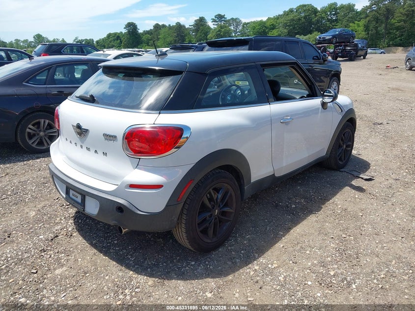 2014 Mini Paceman VIN WMWSS1C53EWN94679 IAAI salvage auction — UNKNOWN, Salvage Title, sold $575 on 2026-08-11 (photo 4)