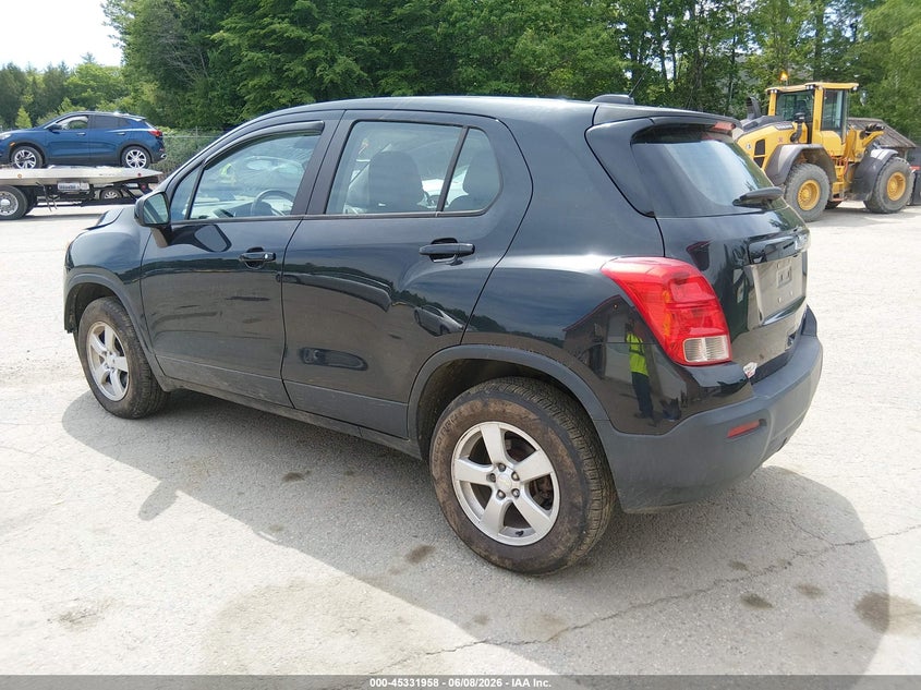2015 Chevrolet Trax VIN KL7CJPSB2FB263876 IAAI salvage auction — FRONT END, Salvage (Maine), sold $325 on 2026-07-27 (photo 3)