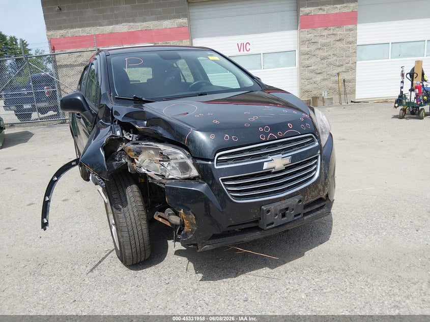 2015 Chevrolet Trax VIN KL7CJPSB2FB263876 IAAI salvage auction — FRONT END, Salvage (Maine), sold $325 on 2026-07-27 (photo 6)