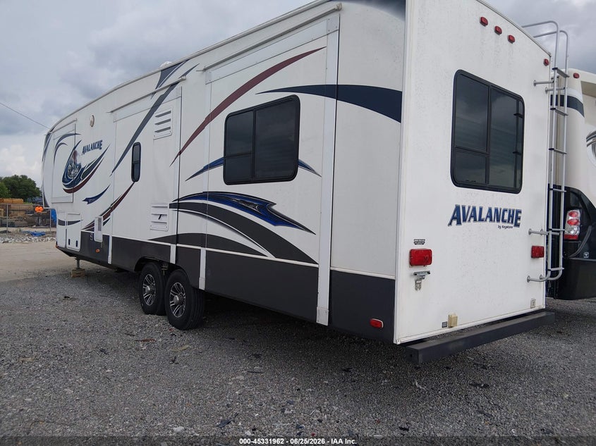 2014 Keys Avalanch VIN 4YDF33029EE760262 IAAI salvage auction — ROOF, Salvage (Illinois), sold $3,925 on 2026-09-15 (photo 3)