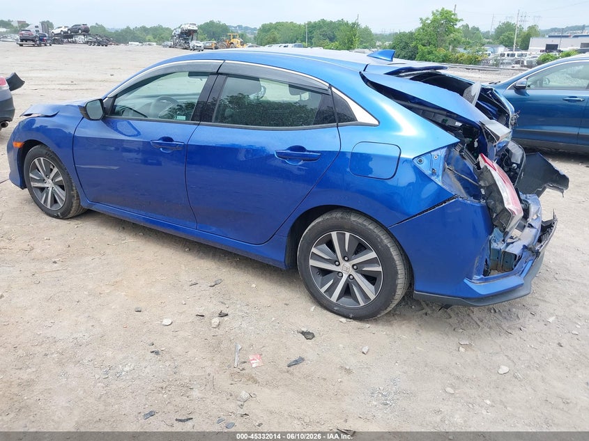 2020 Honda Civic VIN SHHFK7H38LU405734 IAAI salvage auction — REAR END, Salvage (Pennsylvania), sold $2,450 on 2026-07-31 (photo 3)