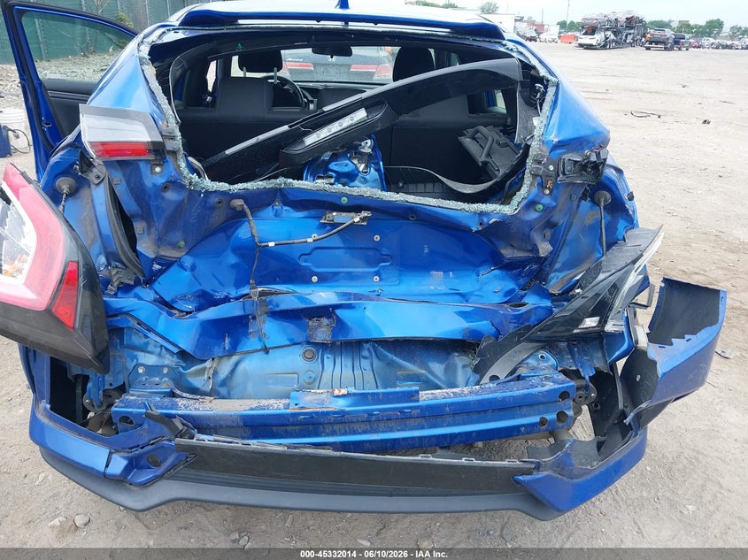 2020 Honda Civic VIN SHHFK7H38LU405734 IAAI salvage auction — REAR END, Salvage (Pennsylvania), sold $2,450 on 2026-07-31 (photo 6)