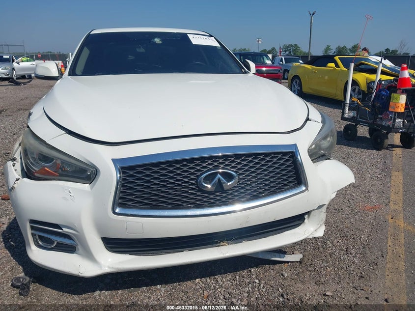 2017 Infiniti Q50 VIN JN1EV7AP7HM744150 IAAI salvage auction — FRONT END, Salvage (South Carolina), sold $2,450 on 2026-07-15 (photo 6)