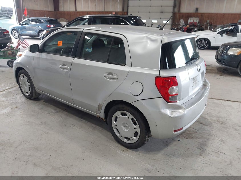 2008 Scion Xd VIN JTKKU10428J010565 IAAI salvage auction — NORMAL WEAR, Clear (Tennessee), sold $650 on 2026-07-15 (photo 3)