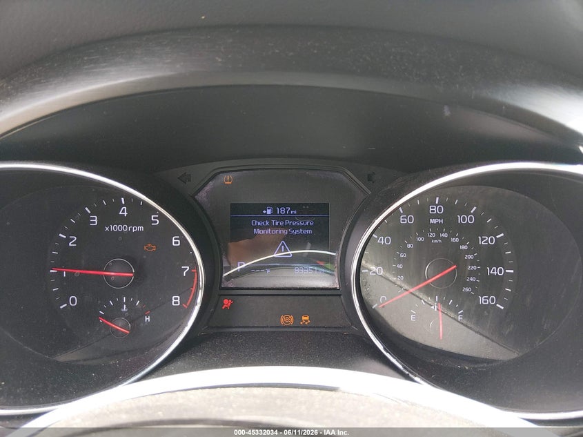 2019 Kia SEDONA VIN KNDMB5C16K6538764 IAAI salvage auction — FRONT END, Salvage (New Jersey), sold $2,800 on 2026-07-27 (photo 7)