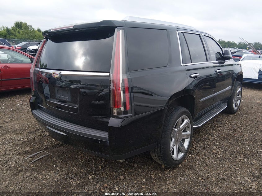 2017 Cadillac Escalade VIN 1GYS4BKJ3HR362517 IAAI salvage auction — LEFT SIDE, Salvage (Ohio), sold $7,900 on 2026-07-29 (photo 4)