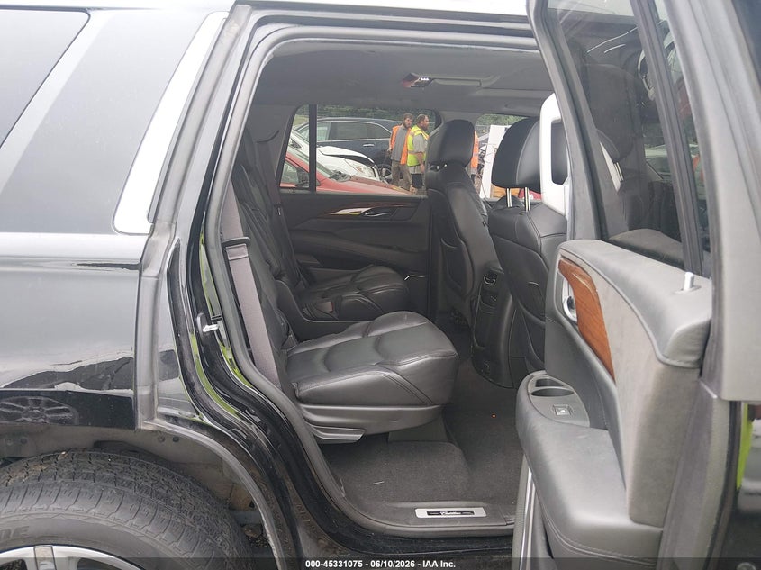 2017 Cadillac Escalade VIN 1GYS4BKJ3HR362517 IAAI salvage auction — LEFT SIDE, Salvage (Ohio), sold $7,900 on 2026-07-29 (photo 8)