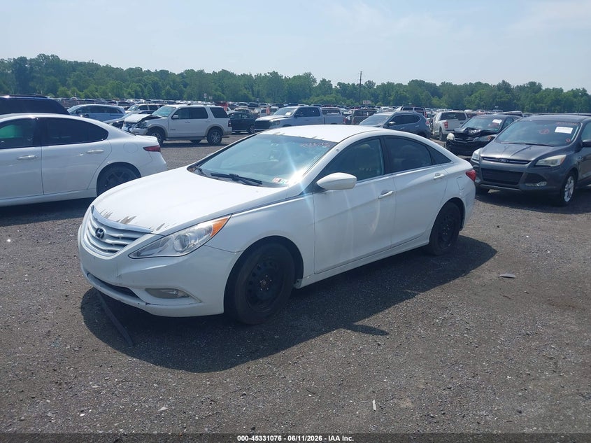 2013 Hyundai Sonata VIN 5NPEB4ACXDH618211 IAAI salvage auction — NORMAL WEAR, Clear (Delaware), sold $700 on 2026-07-30 (photo 2)