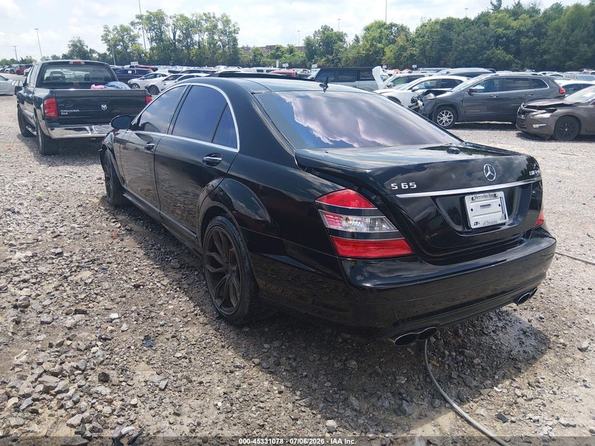 2007 Mercedes-benz S class VIN WDDNG79X27A082382 IAAI salvage auction — NORMAL WEAR, Clear (Tennessee), sold $5,000 on 2026-08-13 (photo 3)