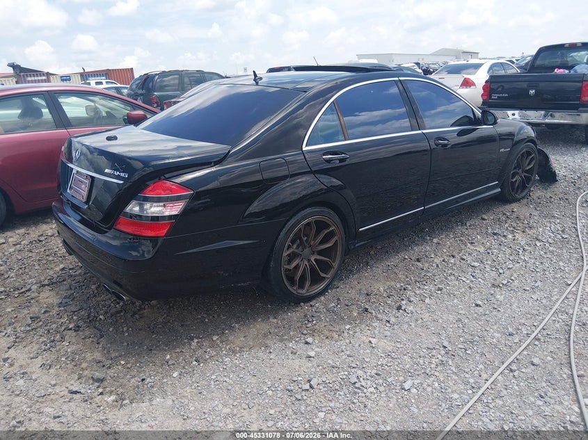 2007 Mercedes-benz S class VIN WDDNG79X27A082382 IAAI salvage auction — NORMAL WEAR, Clear (Tennessee), sold $5,000 on 2026-08-13 (photo 4)