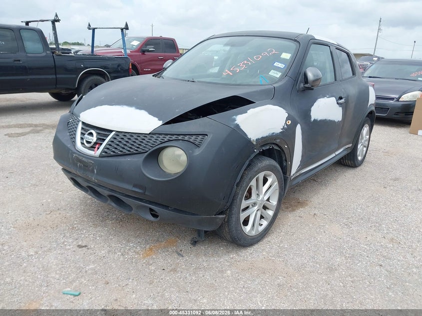 2012 Nissan Juke VIN JN8AF5MR7CT111807 IAAI salvage auction — FRONT & REAR, Original (Texas), sold $250 on 2026-07-08 (photo 2)