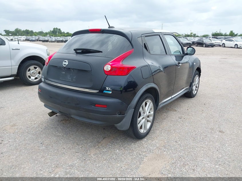 2012 Nissan Juke VIN JN8AF5MR7CT111807 IAAI salvage auction — FRONT & REAR, Original (Texas), sold $250 on 2026-07-08 (photo 4)