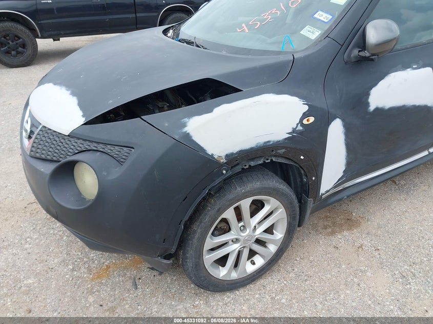 2012 Nissan Juke VIN JN8AF5MR7CT111807 IAAI salvage auction — FRONT & REAR, Original (Texas), sold $250 on 2026-07-08 (photo 6)