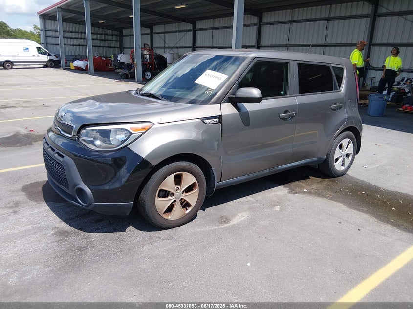 2016 Kia Soul VIN KNDJN2A28G7316846 IAAI salvage auction — LEFT & RIGHT, Repossession Paperwork (South Carolina), sold $175 on 2026-07-22 (photo 2)