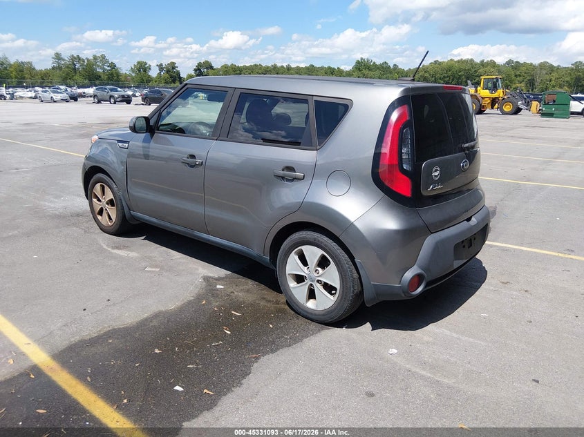 2016 Kia Soul VIN KNDJN2A28G7316846 IAAI salvage auction — LEFT & RIGHT, Repossession Paperwork (South Carolina), sold $175 on 2026-07-22 (photo 3)