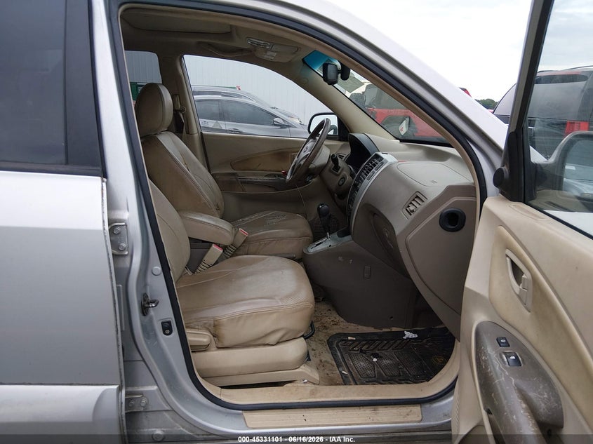 2007 Hyundai Tucson VIN KM8JN12D27U476048 IAAI salvage auction — FRONT & REAR, Repossession Paperwork (South Carolina), sold $225 on 2026-07-08 (photo 5)