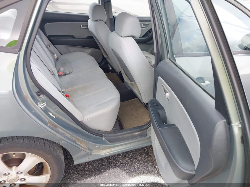 2009 Hyundai Elantra VIN KMHDU46D69U676073 IAAI salvage auction — NORMAL WEAR, Repossession Paperwork (South Carolina), sold $375 on 2026-07-15 (photo 8)