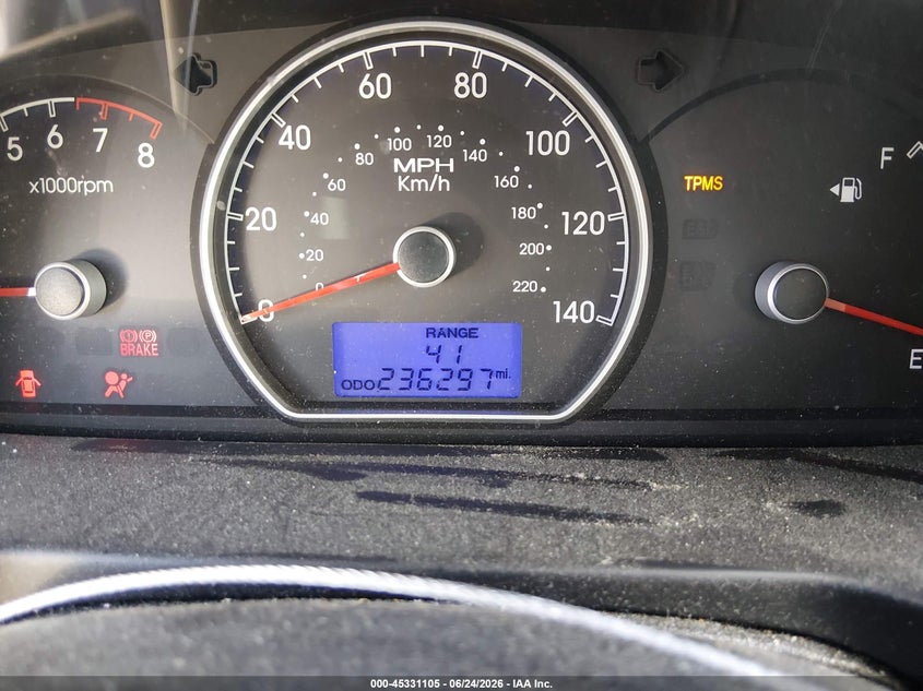 2009 Hyundai Elantra VIN KMHDU46D69U676073 IAAI salvage auction — NORMAL WEAR, Repossession Paperwork (South Carolina), sold $375 on 2026-07-15 (photo 7)