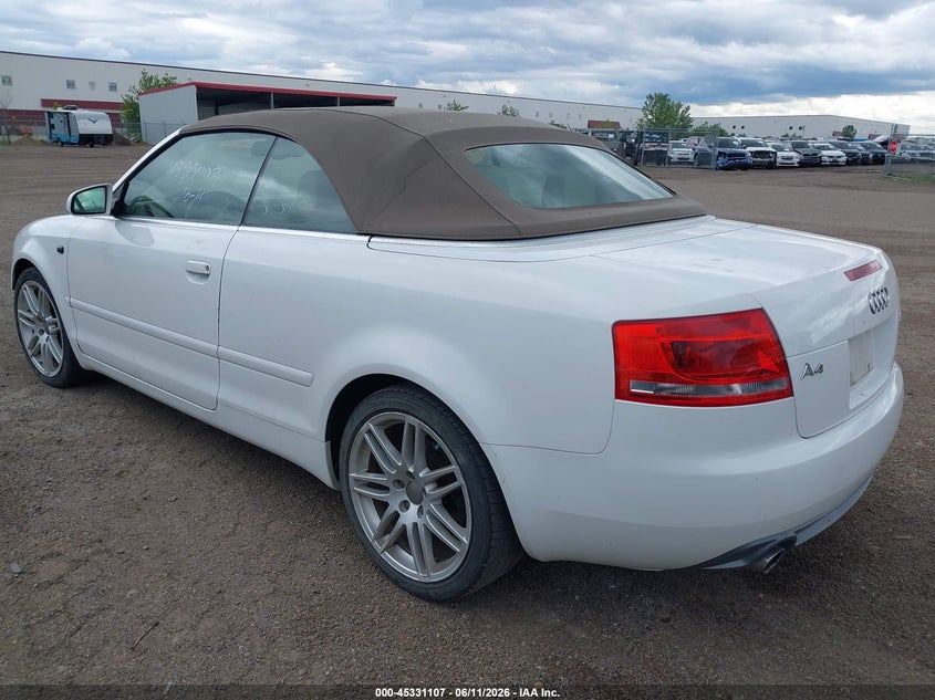 2009 Audi A4 VIN WAUAF48H59K007688 IAAI salvage auction — NORMAL WEAR, Previously Damaged (North Dakota), sold $575 on 2026-07-16 (photo 3)