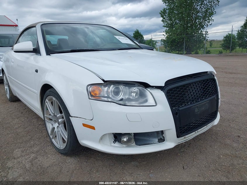 2009 Audi A4 VIN WAUAF48H59K007688 IAAI salvage auction — NORMAL WEAR, Previously Damaged (North Dakota), sold $575 on 2026-07-16 (photo 6)