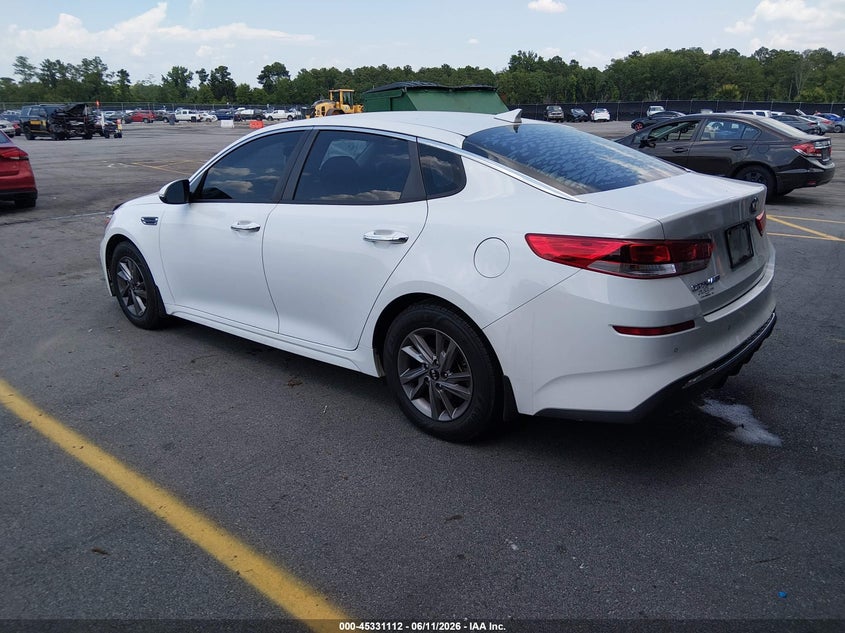 2020 Kia Optima VIN 5XXGT4L32LG427282 IAAI salvage auction — FRONT END, Repossession Paperwork (South Carolina), sold $5,200 on 2026-07-15 (photo 3)
