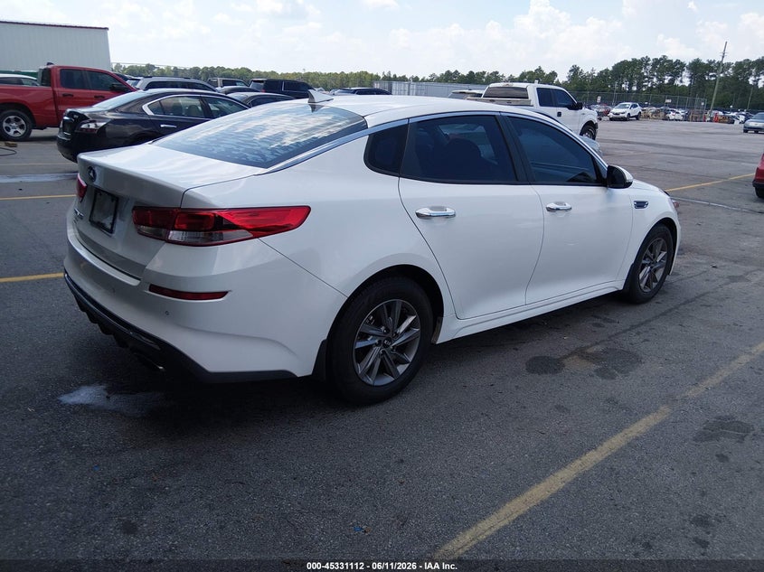 2020 Kia Optima VIN 5XXGT4L32LG427282 IAAI salvage auction — FRONT END, Repossession Paperwork (South Carolina), sold $5,200 on 2026-07-15 (photo 4)