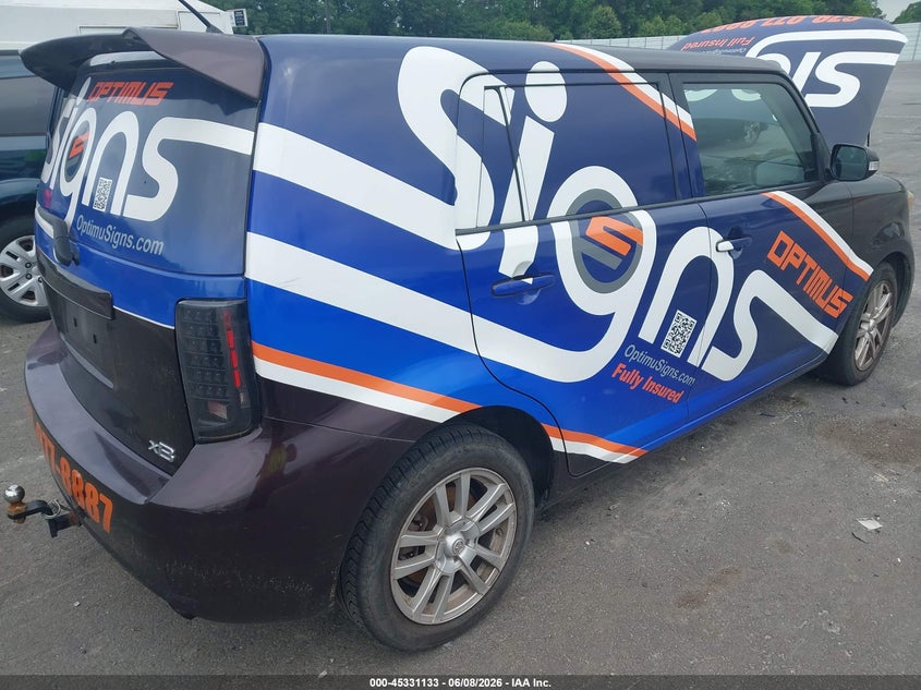 2008 Scion Xb VIN JTLKE50E081049938 IAAI salvage auction — NORMAL WEAR, Repossession Paperwork (Georgia), sold $475 on 2026-07-29 (photo 4)
