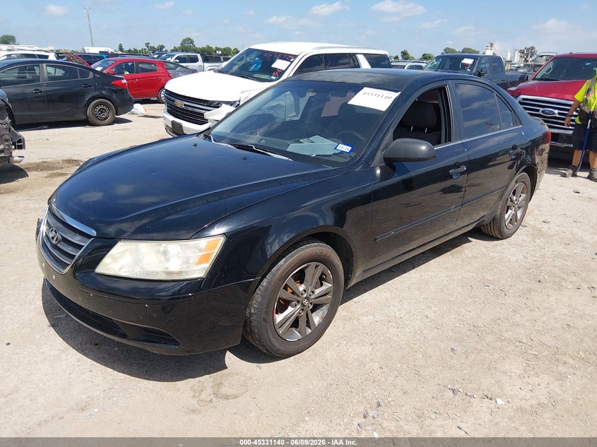 2009 Hyundai Sonata VIN 5NPET46C79H458933 IAAI salvage auction — FRONT END, Salvage (Texas), sold $450 on 2026-07-28 (photo 2)