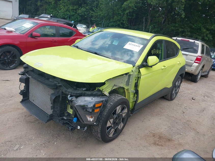 2025 Hyundai Kona VIN KM8HB3AB9SU209324 IAAI salvage auction — FRONT END, Salvage (Indiana), sold $5,100 on 2026-07-22 (photo 2)