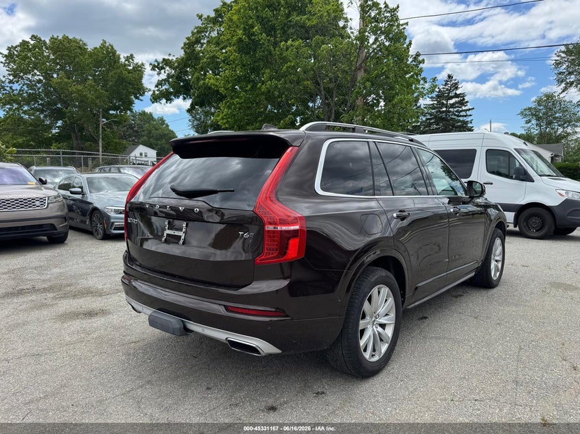 2018 Volvo Xc90 VIN YV4A22PK6J1358472 IAAI salvage auction — UNKNOWN, Clear (Connecticut), sold $4,950 on 2026-07-19 (photo 4)