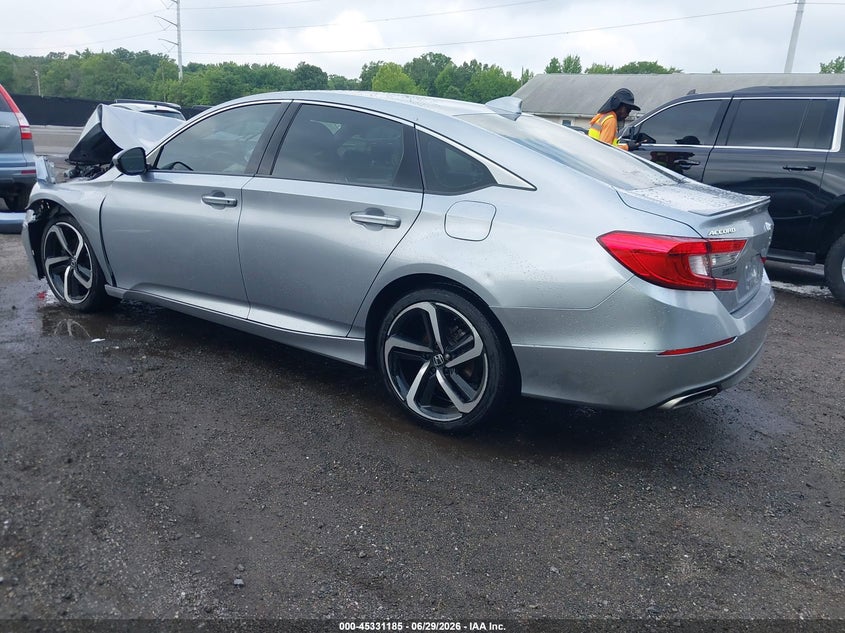 2020 Honda Accord VIN 1HGCV2F39LA005905 IAAI salvage auction — FRONT END, Salvage Title, sold $3,550 on 2026-08-22 (photo 3)