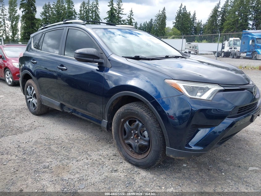 2017 Toyota Rav 4 VIN JTMBFREV0HJ104736 IAAI salvage auction — FRONT END, Salvage Title, sold $125 on 2026-07-22 (photo 1)