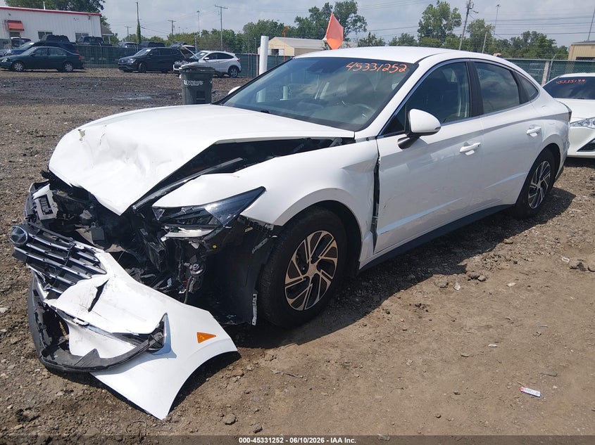 2022 Hyundai Sonata VIN KMHL24JJ1NA048223 IAAI salvage auction — FRONT END, Salvage Title, sold $3,250 on 2026-07-23 (photo 2)