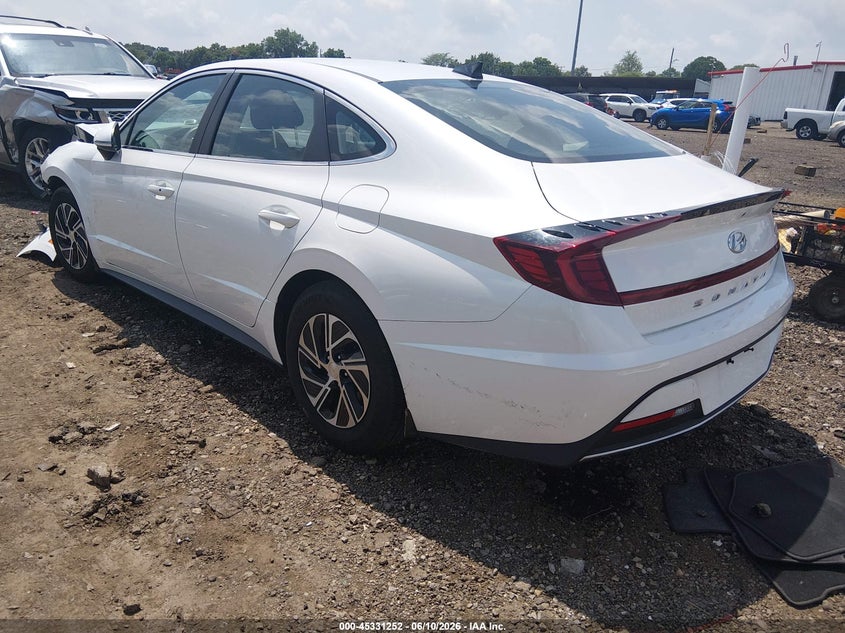 2022 Hyundai Sonata VIN KMHL24JJ1NA048223 IAAI salvage auction — FRONT END, Salvage Title, sold $3,250 on 2026-07-23 (photo 3)