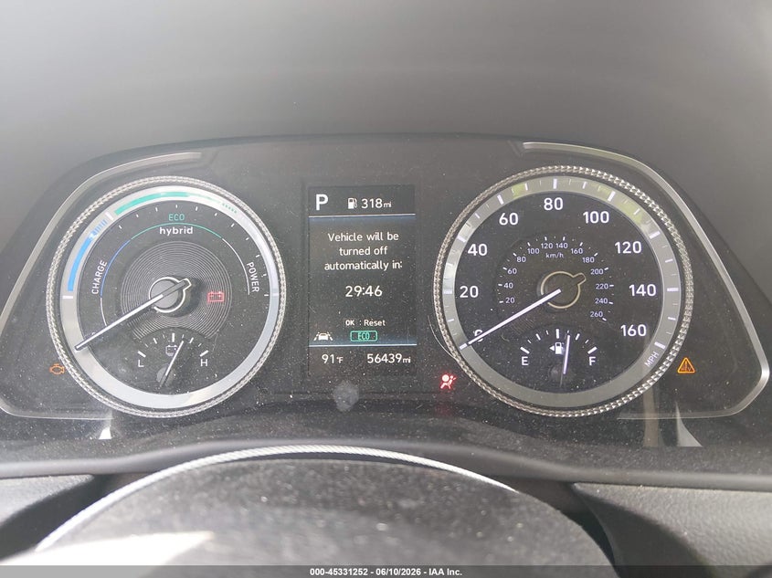 2022 Hyundai Sonata VIN KMHL24JJ1NA048223 IAAI salvage auction — FRONT END, Salvage Title, sold $3,250 on 2026-07-23 (photo 7)