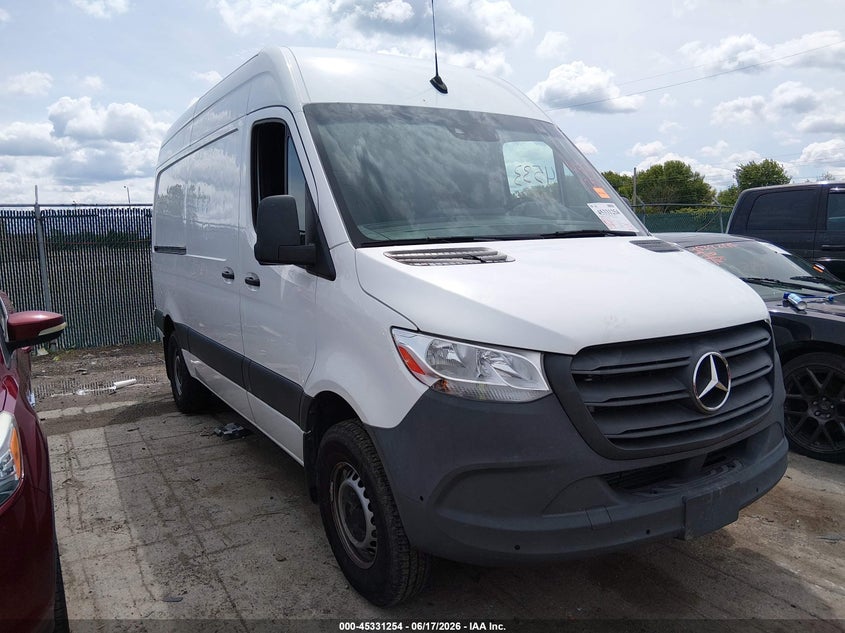 2020 Mercedes-benz Sprinter VIN W1W4EBHY0LT038456 IAAI salvage auction — HAIL, Salvage (Ohio), sold $14,900 on 2026-07-07 (photo 1)