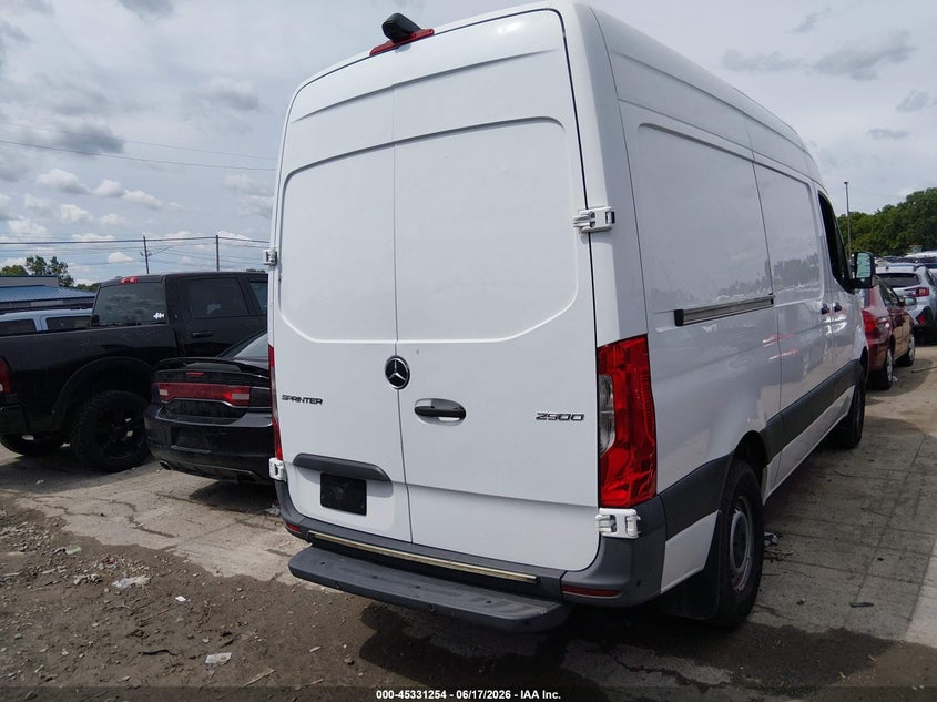 2020 Mercedes-benz Sprinter VIN W1W4EBHY0LT038456 IAAI salvage auction — HAIL, Salvage (Ohio), sold $14,900 on 2026-07-07 (photo 4)
