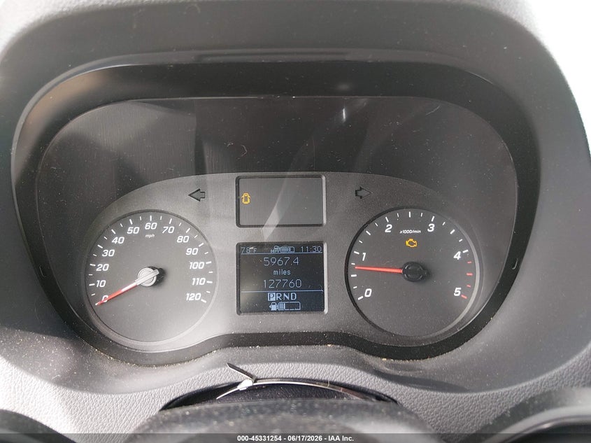 2020 Mercedes-benz Sprinter VIN W1W4EBHY0LT038456 IAAI salvage auction — HAIL, Salvage (Ohio), sold $14,900 on 2026-07-07 (photo 7)