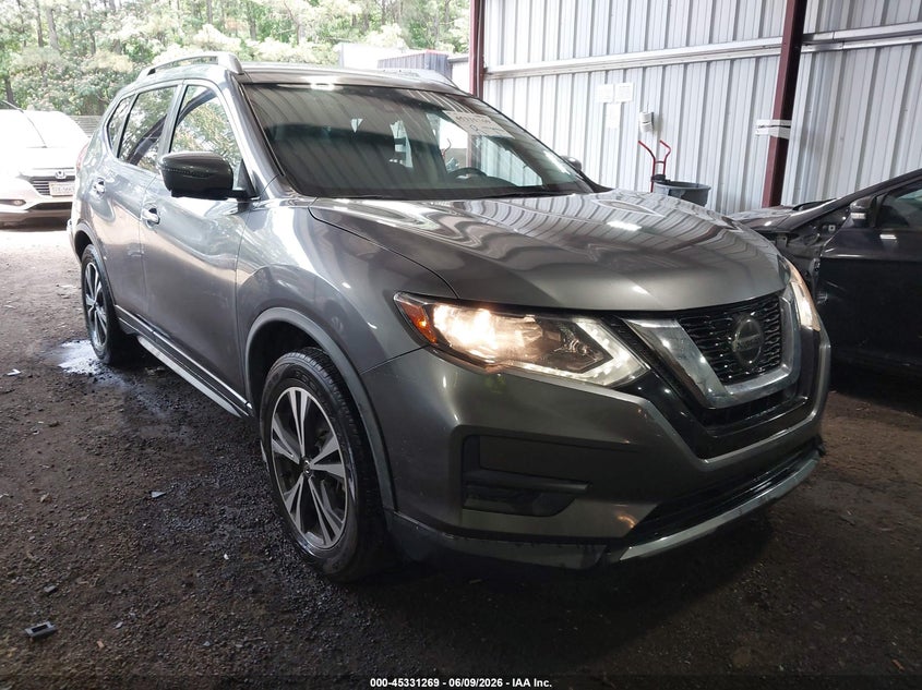 2019 Nissan Rogue VIN JN8AT2MT8KW500620 IAAI salvage auction — REAR END, Salvage Title, sold $1,950 on 2026-07-09 (photo 1)