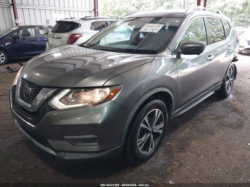 2019 Nissan Rogue VIN JN8AT2MT8KW500620 IAAI salvage auction — REAR END, Salvage Title, sold $1,950 on 2026-07-09 (photo 2)