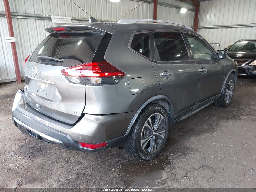 2019 Nissan Rogue VIN JN8AT2MT8KW500620 IAAI salvage auction — REAR END, Salvage Title, sold $1,950 on 2026-07-09 (photo 4)