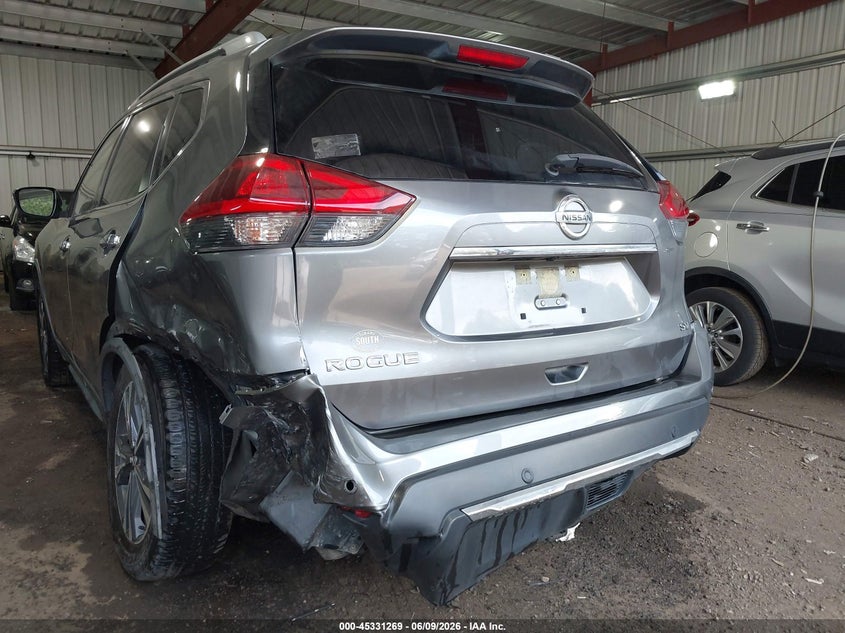 2019 Nissan Rogue VIN JN8AT2MT8KW500620 IAAI salvage auction — REAR END, Salvage Title, sold $1,950 on 2026-07-09 (photo 6)