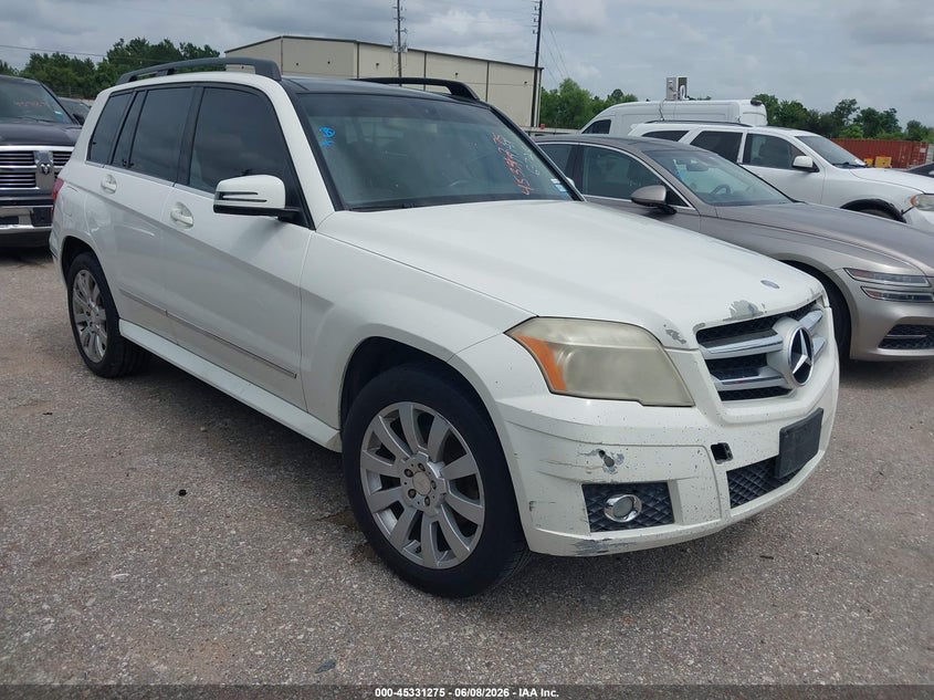 2010 Mercedes-benz Glk-class VIN WDCGG5GB4AF422327 IAAI salvage auction — FRONT END, Original (Texas), sold $1,025 on 2026-07-15 (photo 1)