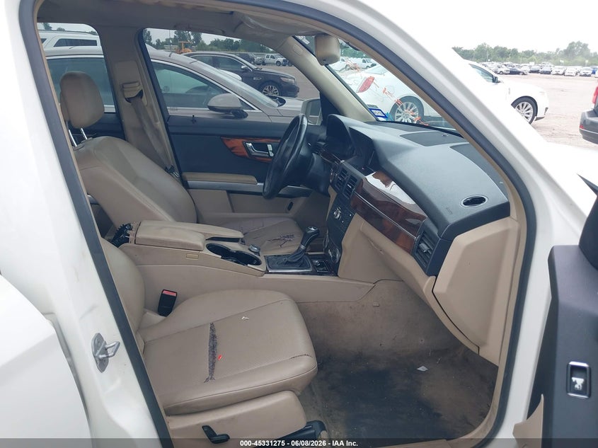 2010 Mercedes-benz Glk-class VIN WDCGG5GB4AF422327 IAAI salvage auction — FRONT END, Original (Texas), sold $1,025 on 2026-07-15 (photo 5)