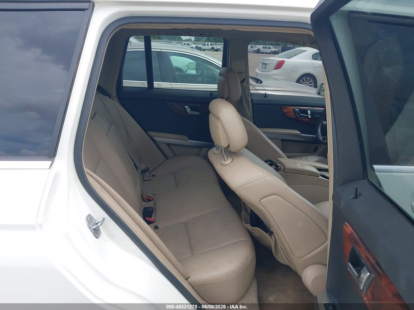 2010 Mercedes-benz Glk-class VIN WDCGG5GB4AF422327 IAAI salvage auction — FRONT END, Original (Texas), sold $1,025 on 2026-07-15 (photo 8)