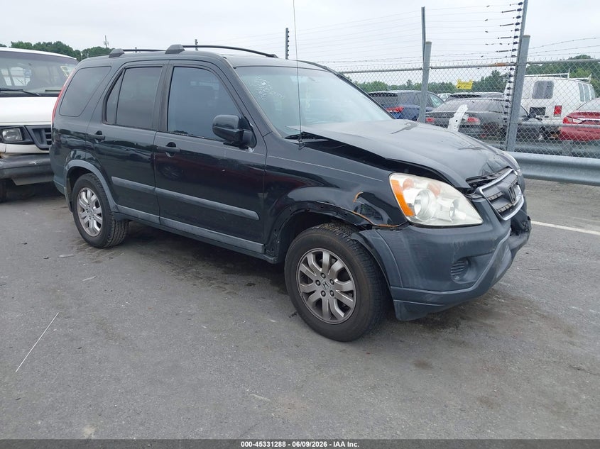 2005 Honda Cr-v VIN SHSRD78865U300741 IAAI salvage auction — FRONT END, Salvage (North Carolina), sold $1,050 on 2026-07-13 (photo 1)