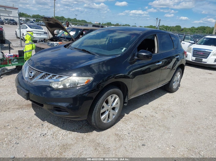2014 Nissan Murano VIN JN8AZ1MU0EW410450 IAAI salvage auction — NORMAL WEAR, Clear (Montana), sold $25 on 2026-07-28 (photo 2)