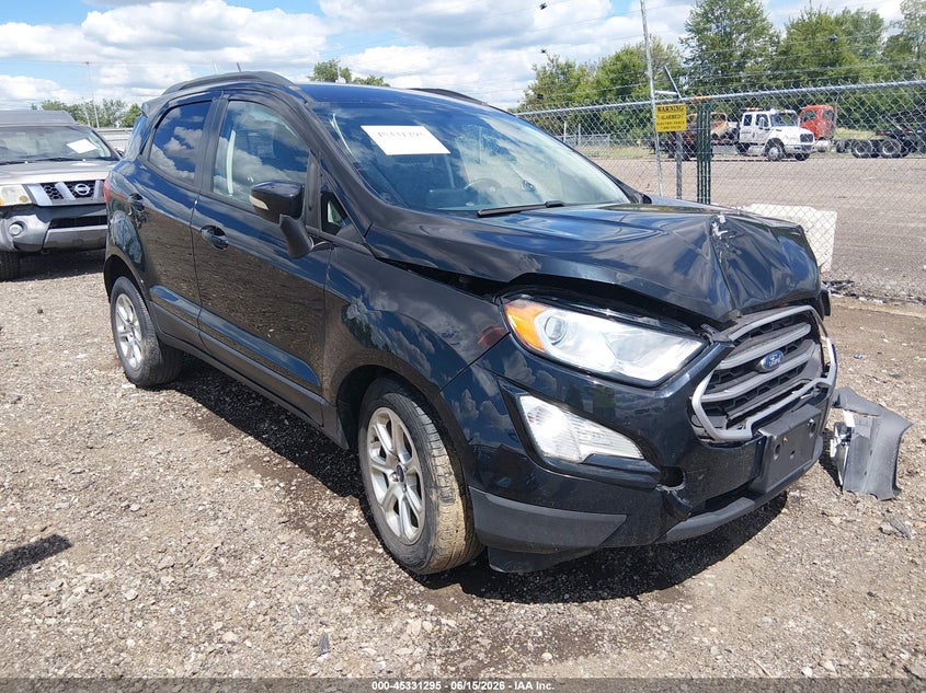 2018 Ford Ecosport VIN MAJ3P1TE1JC229329 IAAI salvage auction — LEFT FRONT, Salvage (Ohio), sold $650 on 2026-07-29 (photo 1)