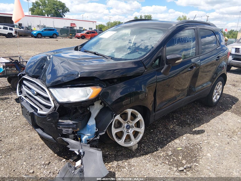 2018 Ford Ecosport VIN MAJ3P1TE1JC229329 IAAI salvage auction — LEFT FRONT, Salvage (Ohio), sold $650 on 2026-07-29 (photo 2)